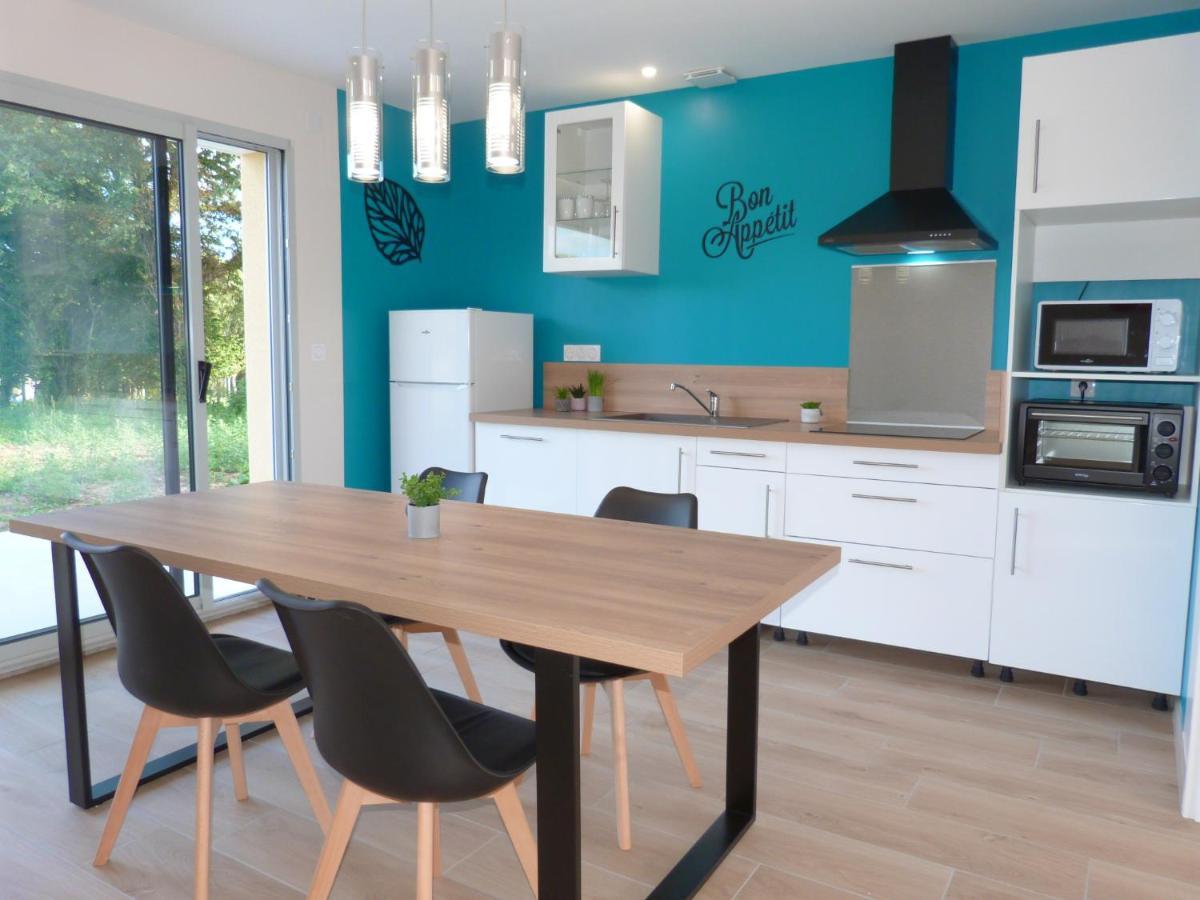 Lumineuse Maison Neuve, Cosy,67M², 2 Chambres/6 Couchages 1Km Lac, 200M Du Bourg. Vue Paisible, Sur La Nature Saint-Pardoux-lʼOrtigier المظهر الخارجي الصورة